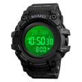 Skmei 1680 Man Japan Movement 5atm Waterproof Round Alloy luxury Wholesale Digital Sport Multi-function Muslim Watch